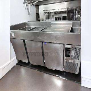 Excellent Condition Randell 8268SWP Refrigerated Prep Table – Tested & Working!