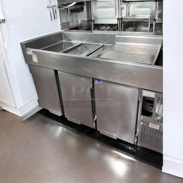Excellent Condition Randell 8268SWP Refrigerated Prep Table – Tested & Working! - Image 7 of 9
