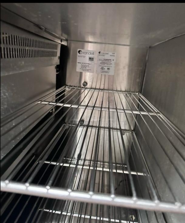 Excellent Condition Randell 8268SWP Refrigerated Prep Table – Tested & Working! - Image 9 of 9