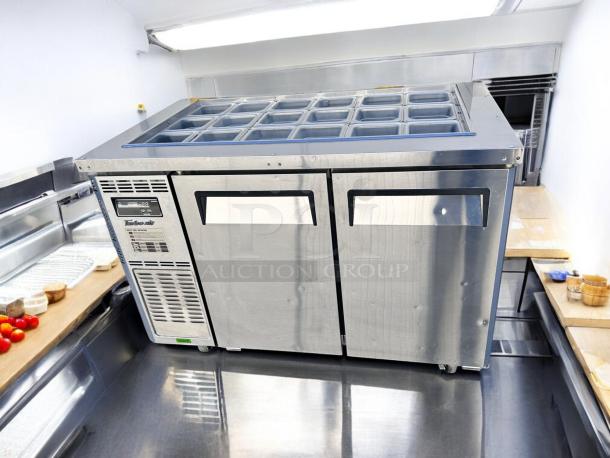 Excellent Condition Turbo Air JBT-48-N Refrigerated Prep Table – Tested & Working! - Image 2 of 10