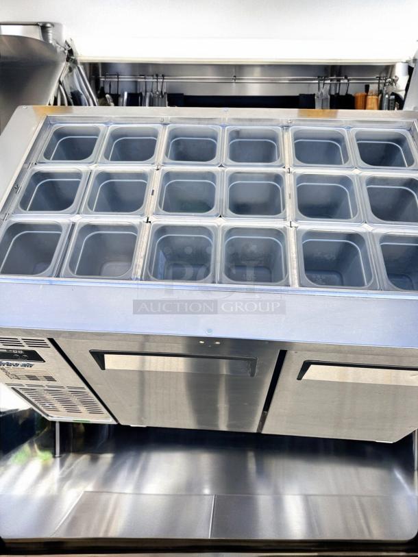 Excellent Condition Turbo Air JBT-48-N Refrigerated Prep Table – Tested & Working! - Image 4 of 10