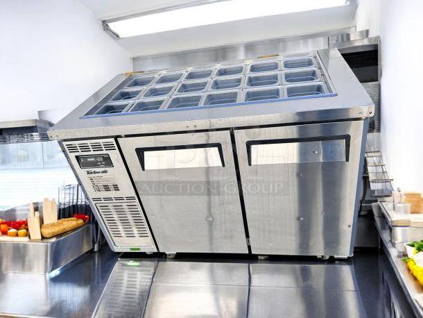 Excellent Condition Turbo Air JBT-48-N Refrigerated Prep Table – Tested & Working! - Image 6 of 10
