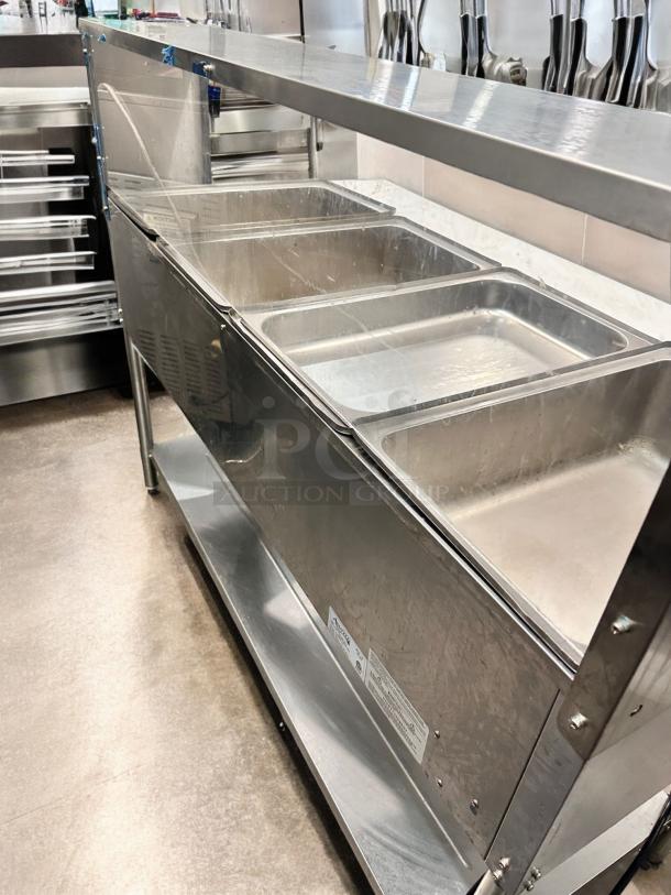 Excellent Condition Avantco 4-Pan Open Well Electric Steam Table – Tested & Working! - Image 3 of 9