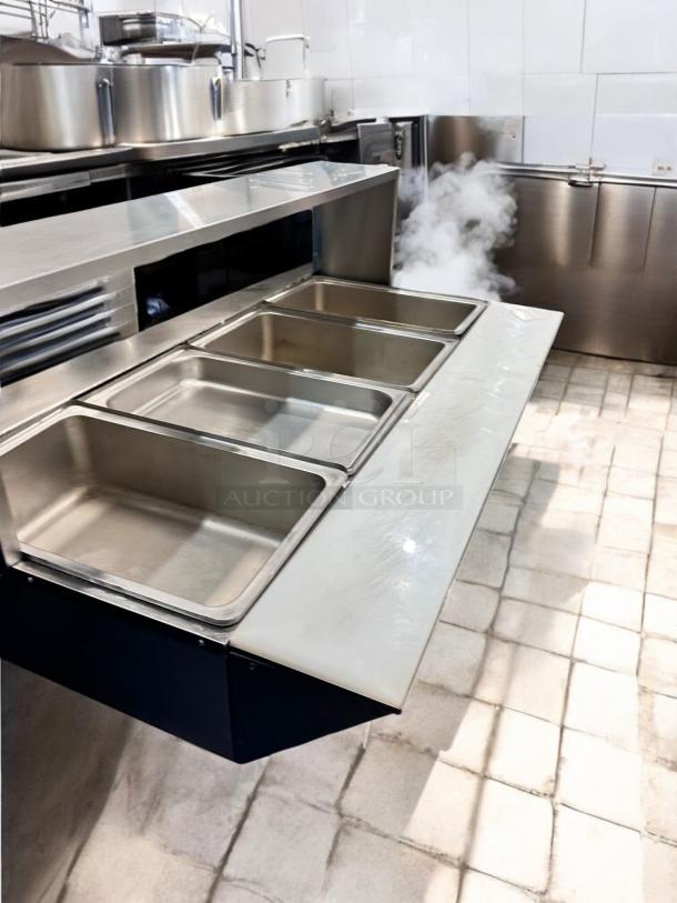 Excellent Condition Avantco 4-Pan Open Well Electric Steam Table – Tested & Working! - Image 7 of 9