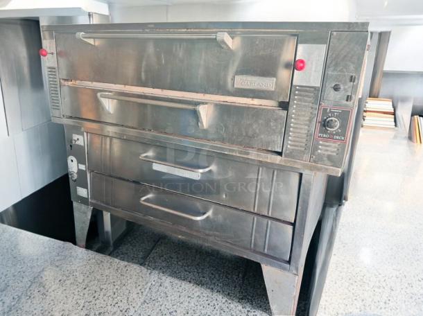 Like New Condition Garland/Bakers Pride Double Deck Gas Pizza Oven – Tested & Working! - Image 2 of 17