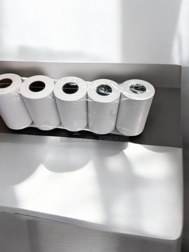 Excellent Condition Lot of 150 Rolls Thermal Paper Rolls – Unused & Ready for Use! - Image 1 of 6