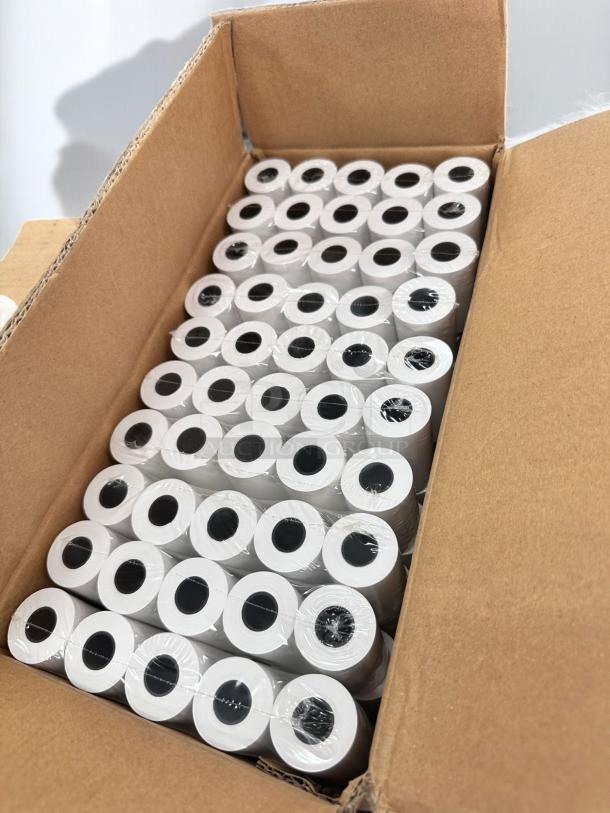 Excellent Condition Lot of 150 Rolls Thermal Paper Rolls – Unused & Ready for Use! - Image 3 of 6