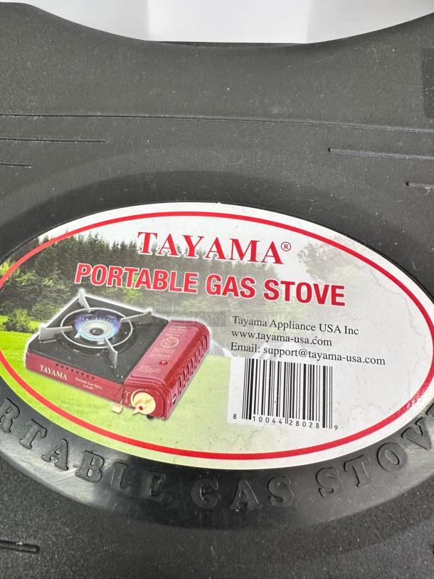 Excellent Condition Tayama Portable Gas Stove – Tested & Working! - Image 5 of 5