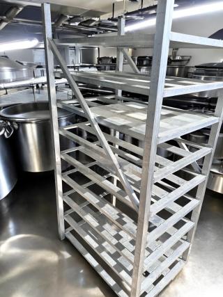 Excellent Condition KRC Specialties Aluminum Pan Rack – Tested & Solid!