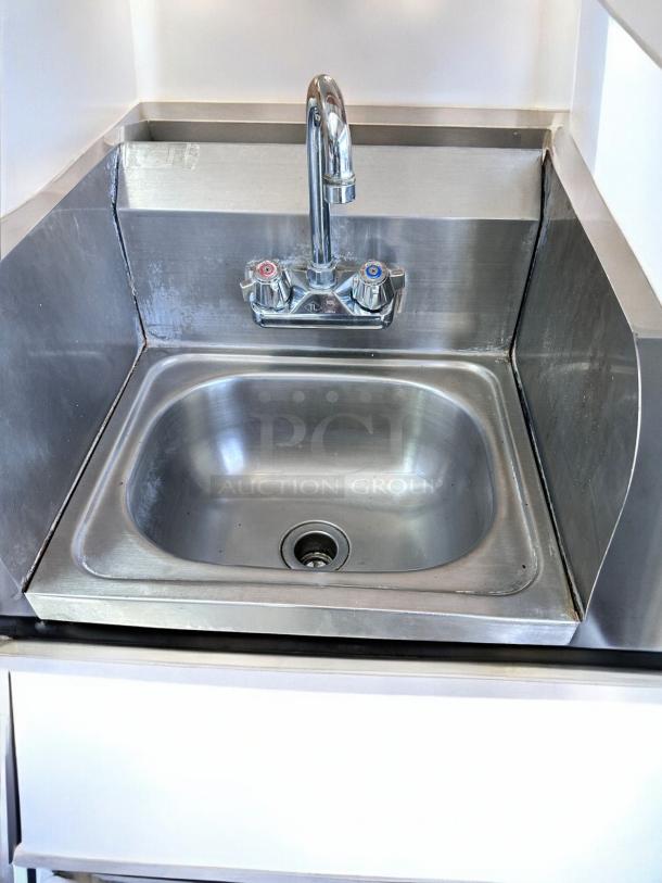 Excellent Condition Wall-Mount Stainless Steel Hand Sink - Image 1 of 5