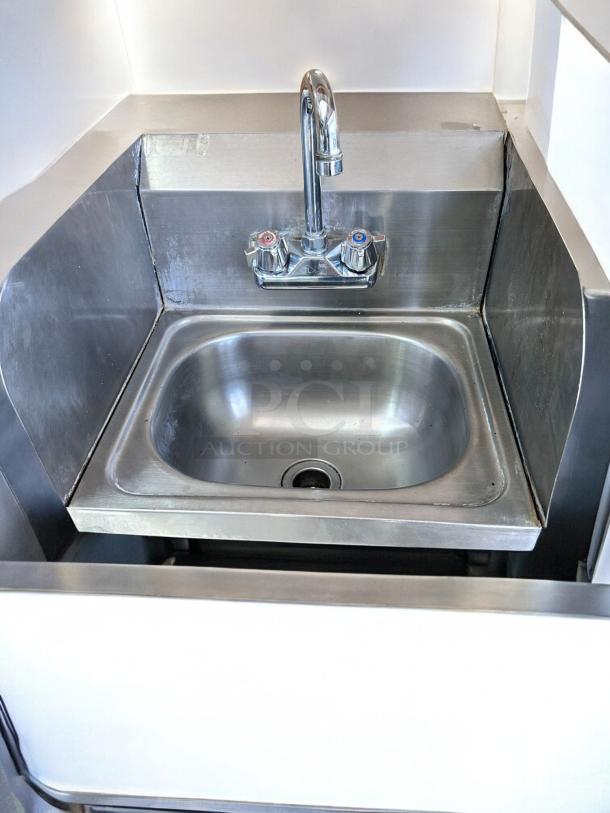 Excellent Condition Wall-Mount Stainless Steel Hand Sink - Image 4 of 5