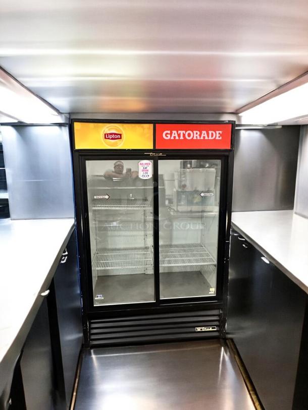 Excellent Condition True GDM-45 Double Glass Door Display Cooler – Tested & Working! - Image 1 of 7