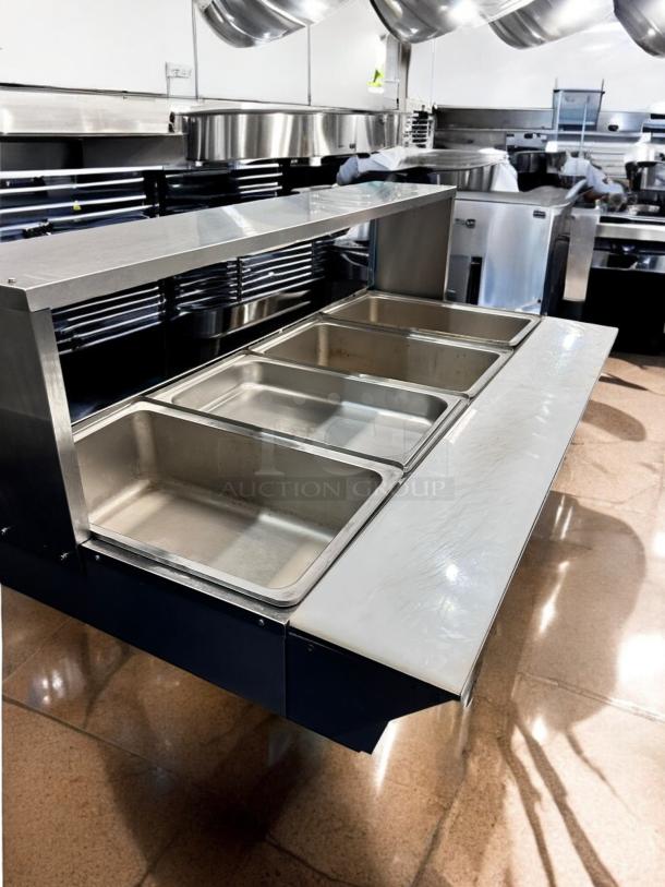 Excellent Condition Avantco 4-Pan Electric Steam Table – Tested & Working! - Image 8 of 9