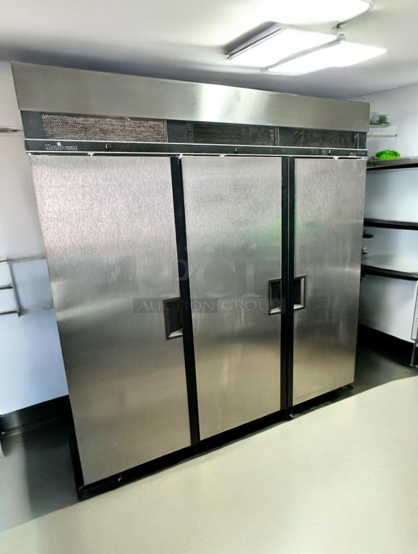 Excellent Condition Manitowoc Triple Door Commercial Refrigerator – Tested & Working! - Image 1 of 9