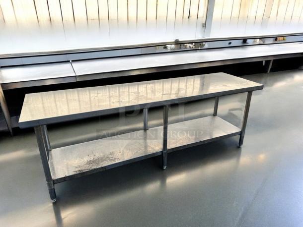 Excellent Condition Stainless Steel Work Table – Heavy-Duty Commercial Grade! - Image 3 of 3