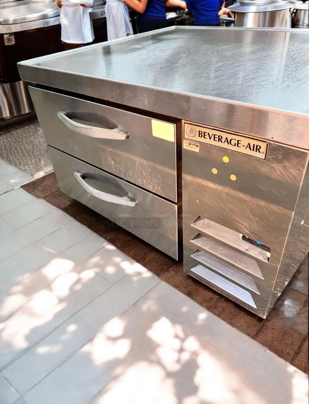 Excellent Condition Beverage-Air WTRCS36-1-003 2-Drawer Worktop Refrigerator – Tested & Working! - Image 1 of 9