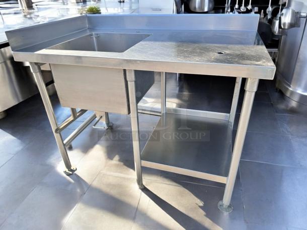 Excellent Condition Stainless Steel Prep Sink Table – Tested & Cleaned! - Image 5 of 7