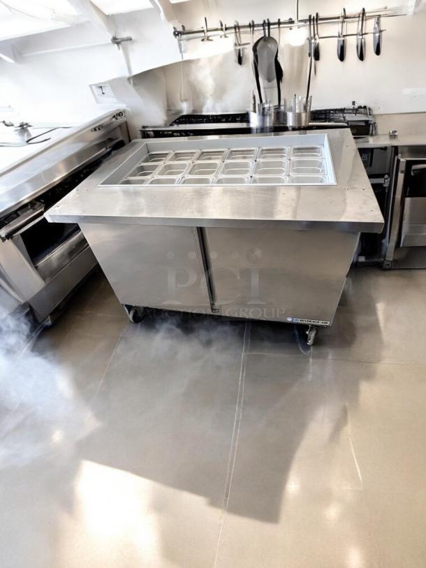 Excellent Condition Beverage-Air SPE60-18M Salad/Sandwich Prep Table – Tested & Working! - Image 3 of 8