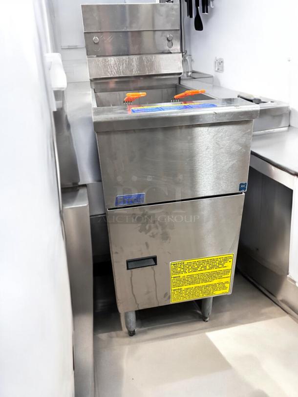Excellent Condition Pitco VF35 Gas Fryer – Fully Tested & Working! - Image 2 of 8