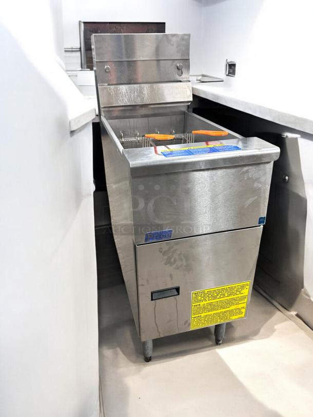 Excellent Condition Pitco VF35 Gas Fryer – Fully Tested & Working! - Image 4 of 8