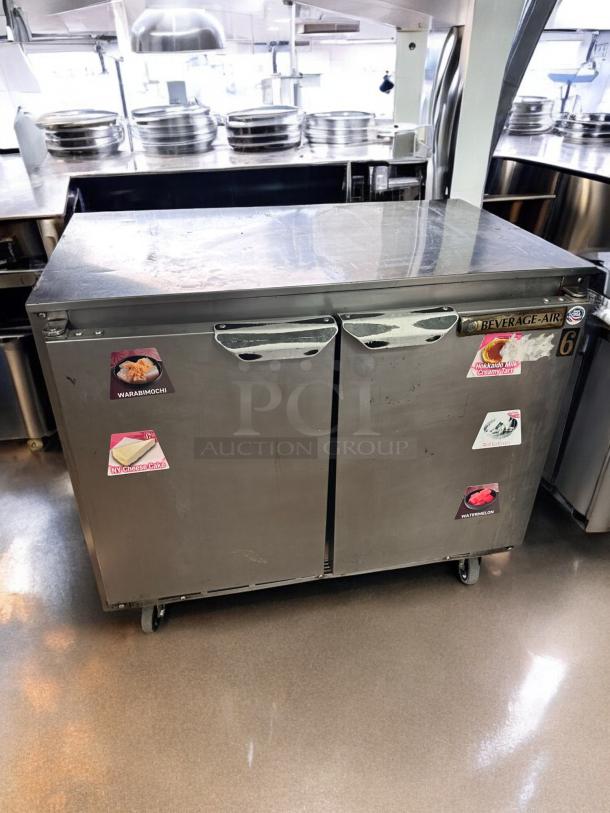 Excellent Condition Beverage-Air Under Counter Refrigerator – Tested & Working! - Image 1 of 6
