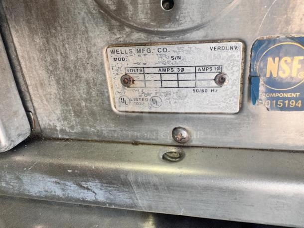 Excellent Condition Wells RW-1 Warming Drawer – Tested & Working! - Image 6 of 8