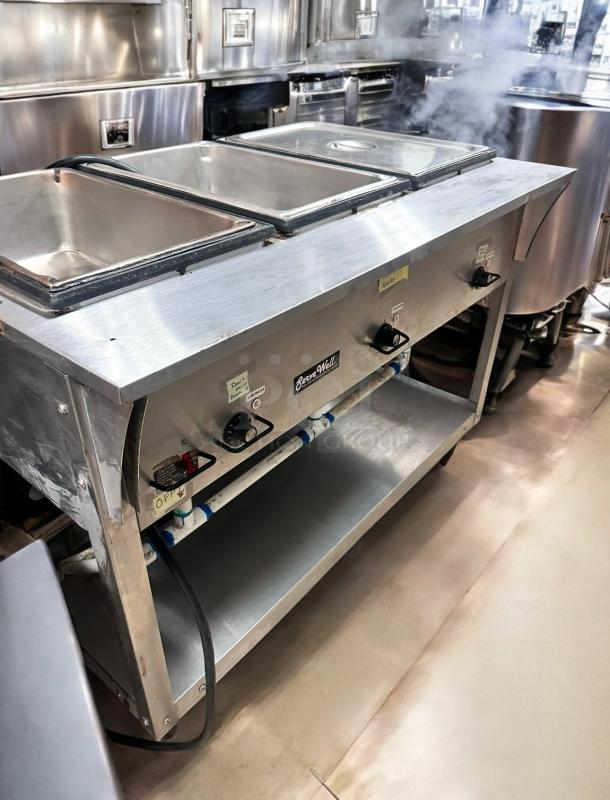Excellent Condition ServeWell 3-Well Steam Table – Tested & Working! - Image 3 of 8