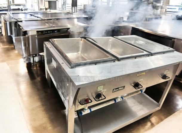 Excellent Condition ServeWell 3-Well Steam Table – Tested & Working! - Image 5 of 8