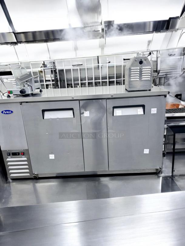 Excellent Condition Atosa MBB69GR 69" Back Bar Cooler – Tested & Working! - Image 8 of 12