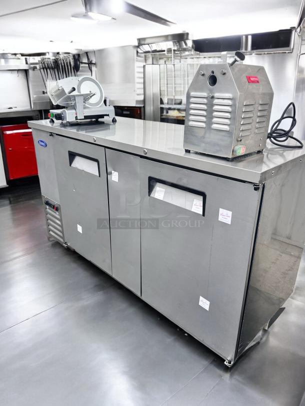 Excellent Condition Atosa MBB69GR 69" Back Bar Cooler – Tested & Working! - Image 10 of 12