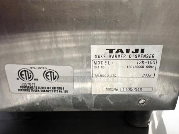 Excellent Condition Taiji TSK-150 Sake Warmer Dispenser – Tested & Working! - Image 5 of 5