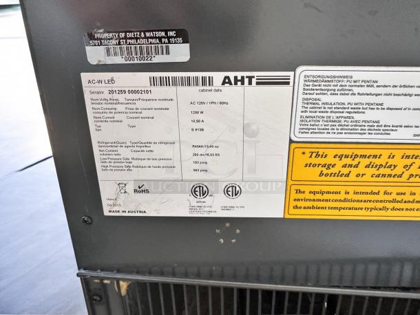 Excellent Condition AHT AC-W LED Open-Air Cooler – Tested & Working! - Image 11 of 11