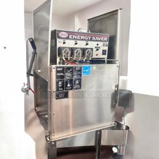 Excellent CMA Dishmachines AH-2 - 40 Rack/Hr Door-Type Pass Through Dishwasher 115volt Tested and Working!