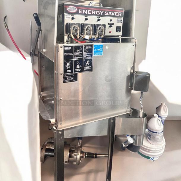 Excellent CMA Dishmachines AH-2 - 40 Rack/Hr Door-Type Pass Through Dishwasher 115volt Tested and Working! - Image 2 of 9