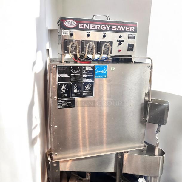 Excellent CMA Dishmachines AH-2 - 40 Rack/Hr Door-Type Pass Through Dishwasher 115volt Tested and Working! - Image 3 of 9