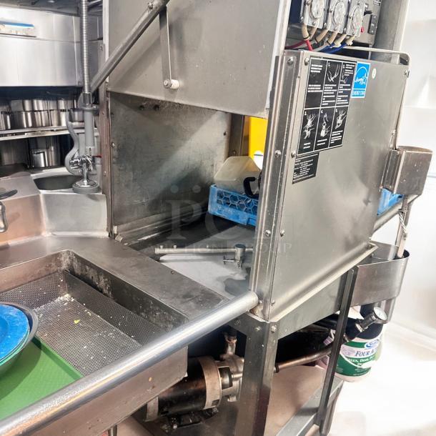 Excellent CMA Dishmachines AH-2 - 40 Rack/Hr Door-Type Pass Through Dishwasher 115volt Tested and Working! - Image 5 of 9