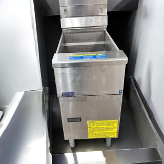 Excellent Pitco Gas Fryer – 70,000 BTU – Tested & Working!