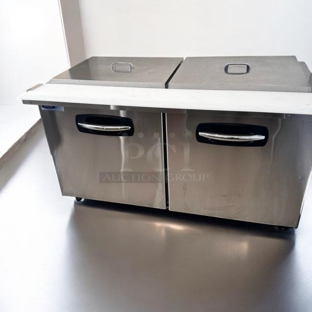 Excellent Condition Under-Counter Stainless Steel Refrigerator – 115V – Tested & Working! - Image 1 of 8