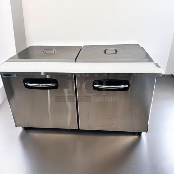 Excellent Condition Under-Counter Stainless Steel Refrigerator – 115V – Tested & Working! - Image 5 of 8