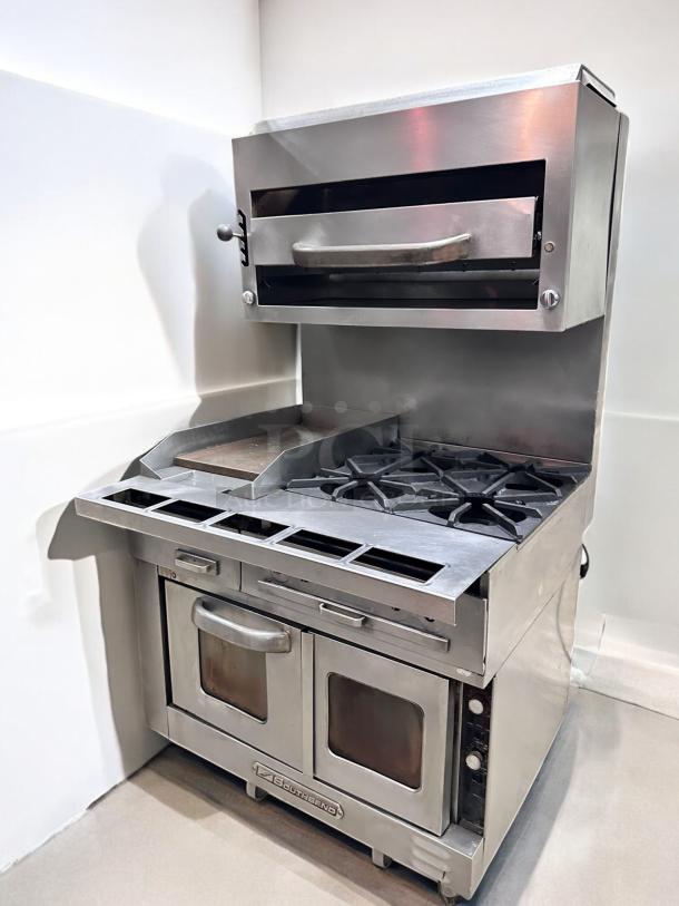 Excellent Condition Southbend Commercial Gas Range with Oven and Griddle - Fully Tested & Working! - Image 4 of 7