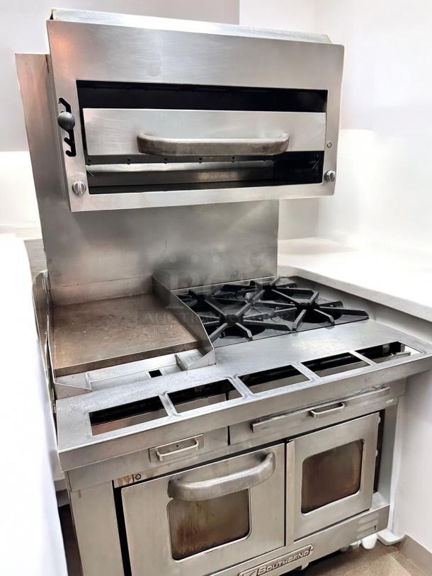Excellent Condition Southbend Commercial Gas Range with Oven and Griddle - Fully Tested & Working! - Image 5 of 7