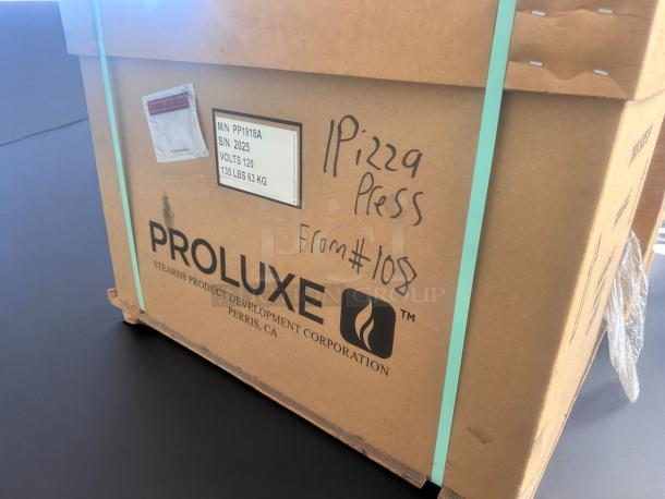 PIZZA DOUGH PRESS – Proluxe PP1818A – Immaculate Condition – Brand New in Original Box – Tested & Working! - Image 9 of 9