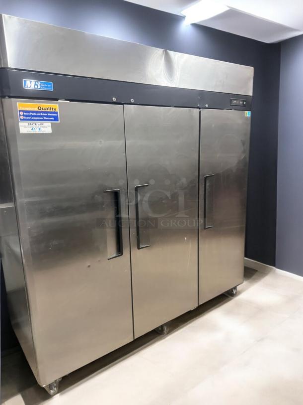 REFRIGERATOR – Turbo Air M3R72-3 – Superior Condition – Tested & Working! - Image 1 of 5