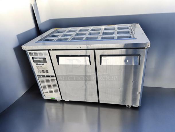 REFRIGERATED TOPPING TABLE – Turbo Air JBT-48-N – Excellent Condition – Tested & Working! - Image 5 of 9