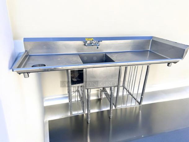 STAINLESS STEEL SINK TABLE – Prep Sink Premium Condition – Tested & Ready for Use! - Image 1 of 6