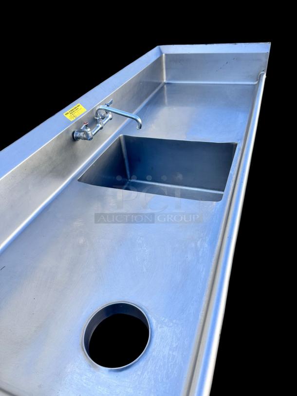 STAINLESS STEEL SINK TABLE – Prep Sink Premium Condition – Tested & Ready for Use! - Image 6 of 6