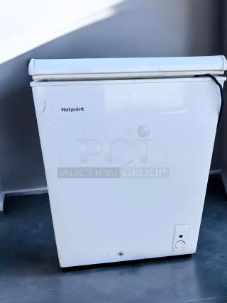 CHEST FREEZER – Hotpoint HCM5QWBWW – Excellent Condition – Tested & Working!