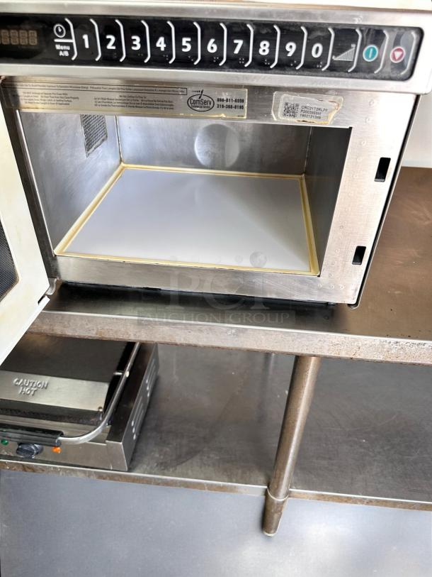 COMMERCIAL MICROWAVE – Menumaster CRC21T2RLPF – Excellent Condition – Tested & Working! - Image 6 of 8