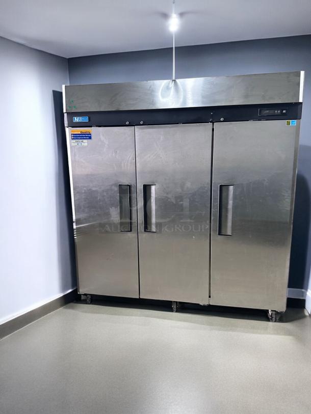 REFRIGERATOR – Turbo Air M3R72-3 – Excellent Condition – Tested & Working! - Image 1 of 8