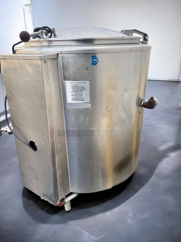KETTLE – Groen Gas Tilting Kettle – Excellent Condition – Tested & Working! - Image 5 of 9